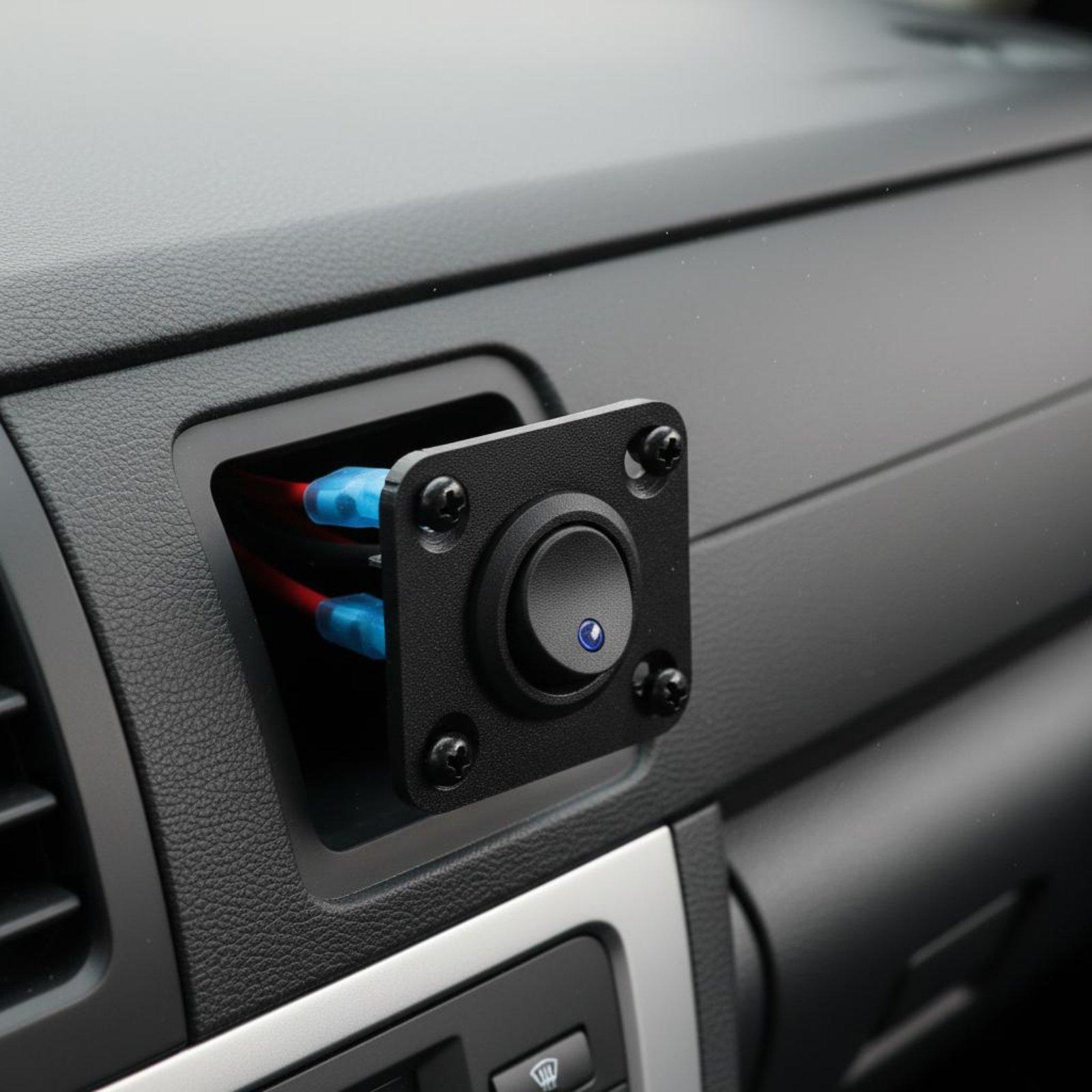 Car Electronics - Painel de Interruptores Eletrônicos Compacto 12V