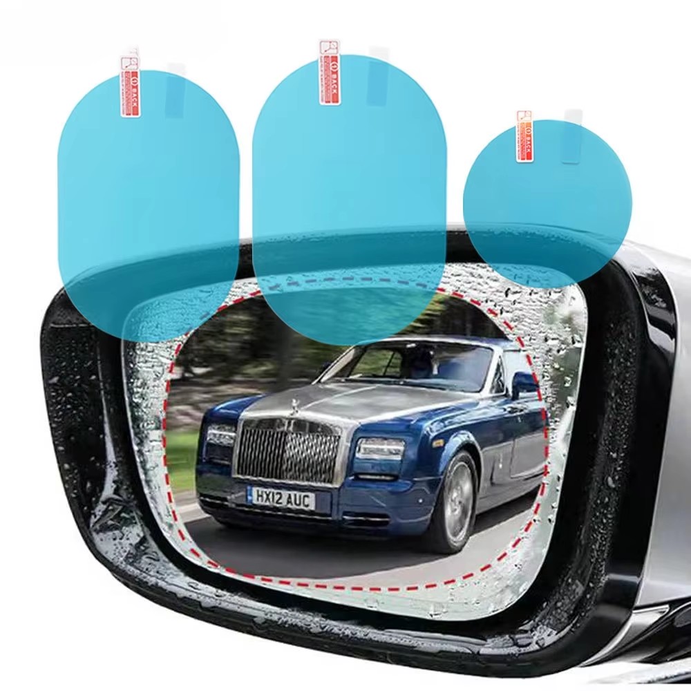 2/4 unidades de película prote - Anti Glare Car Rearview Mirror Film avaliação e preço