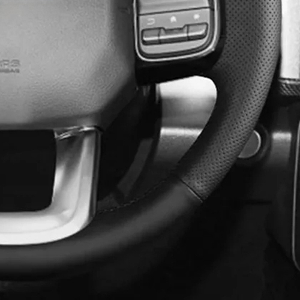 Capa de volante de carro de co - Car Steering Wheel Cover Anti Slip Breathable avaliação e preço