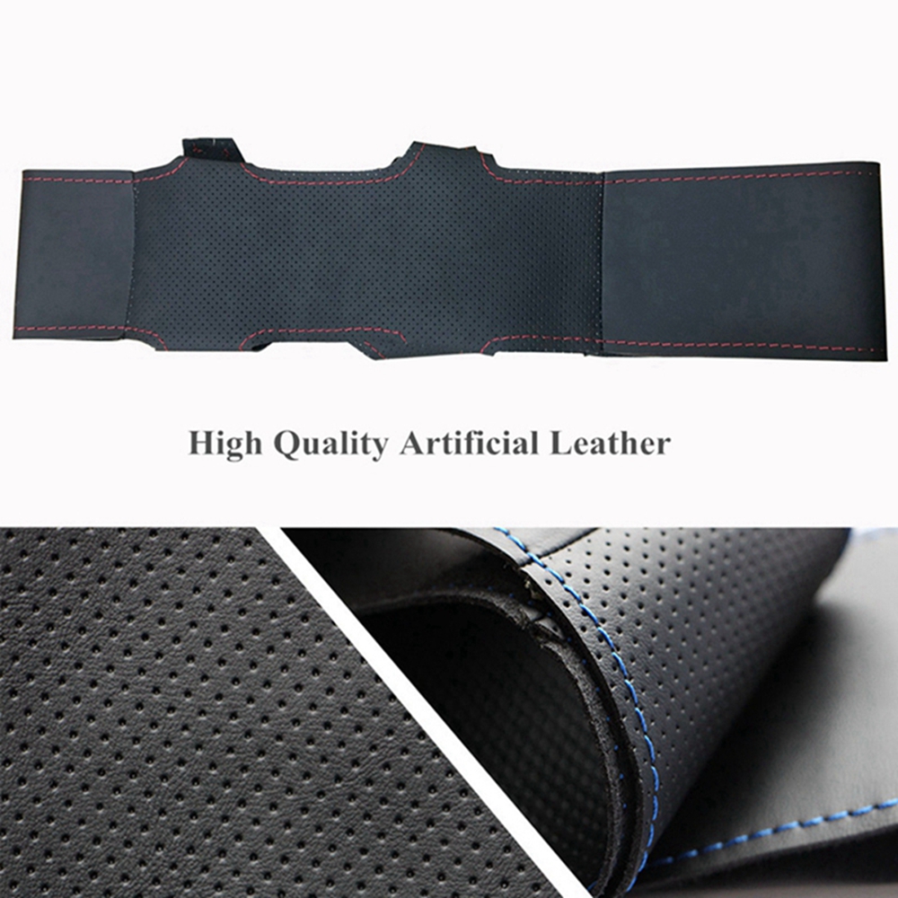 Capa de volante de carro de co - Car Steering Wheel Cover Anti Slip Breathable avaliação e preço