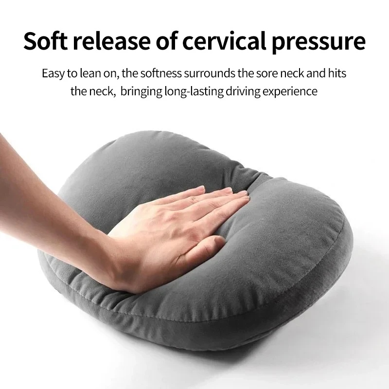 Almofada de apoio para a cabeç - Memory Foam Car Neck Pillow Lumbar Support avaliação e preço