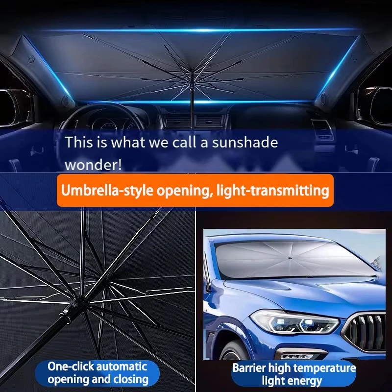 Lembrancinhas de Natal para Me - Car Sunshade Windshield Umbrella Foldable avaliação e preço