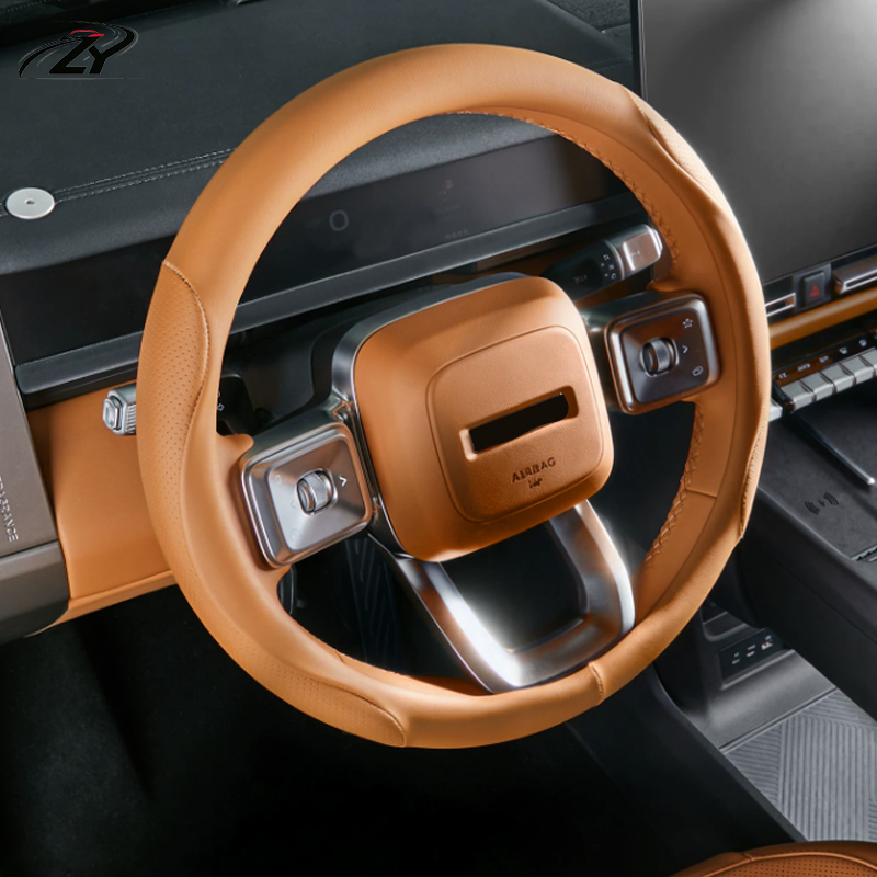 Para Chery ICAR V27 ICAUR V27  - Car Steering Wheel Cover Anti Slip Breathable avaliação e preço
